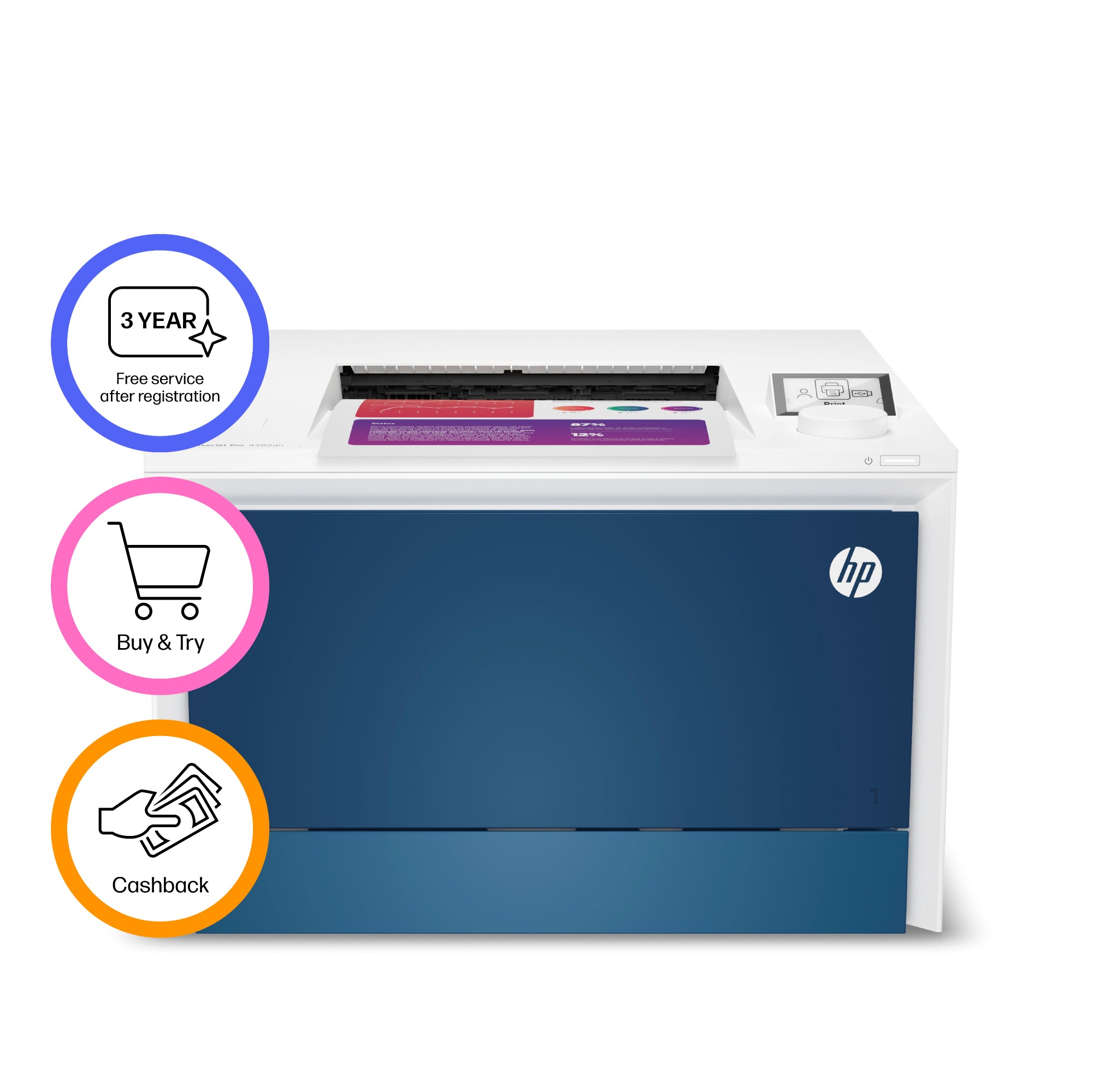 Color LaserJet Pro 4202dn Drucker