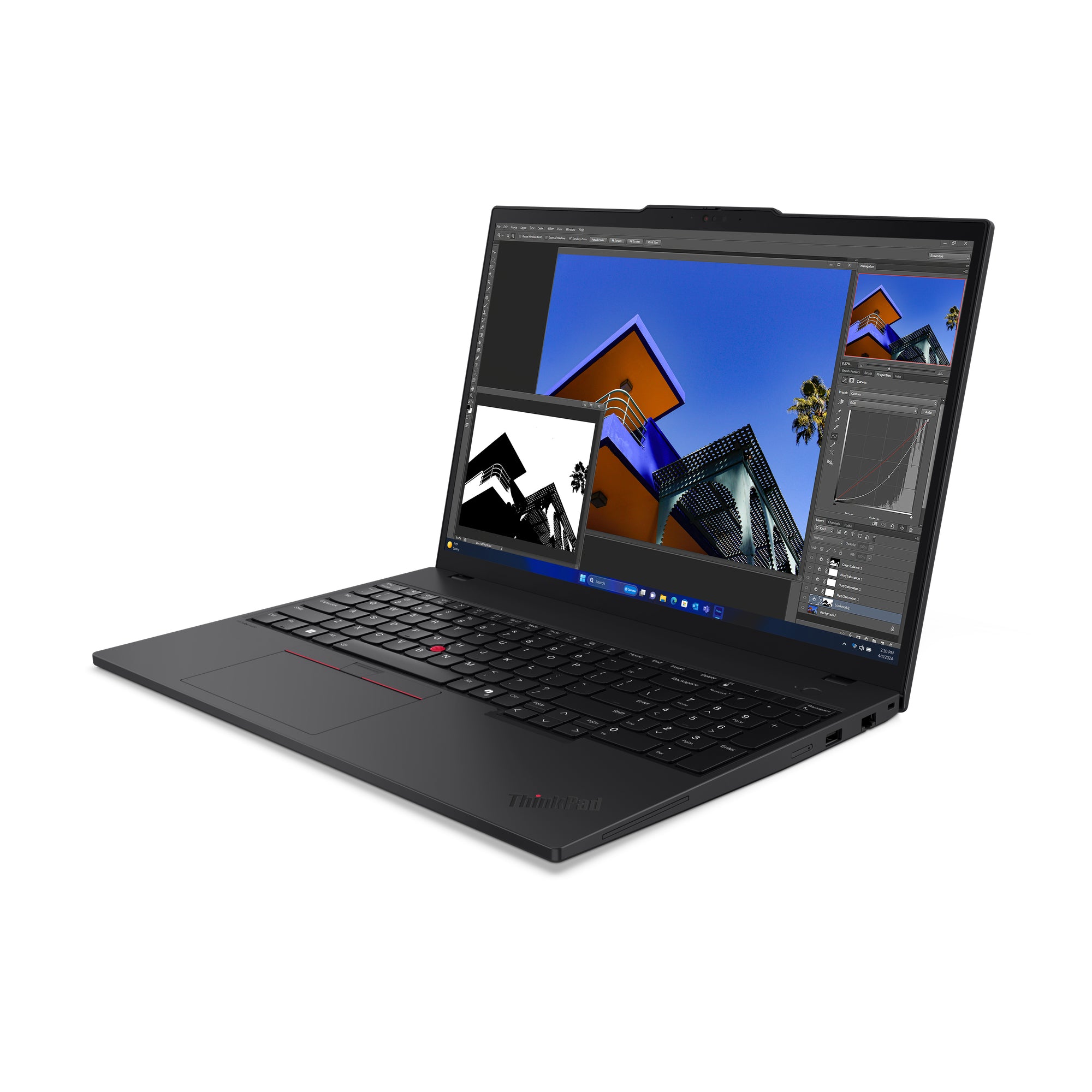 Lenovo ThinkPad T16 Gen 3 Intel Core Ultra 5 125U Laptop 40,6 cm (16") WUXGA 16 GB DDR5-SDRAM 512 GB SSD Wi-Fi 6E (802.11ax) Windows 11 Pro Englisch Schwarz