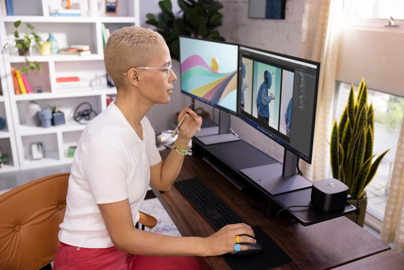 Thunderbolt Dock 280W G4 mit Kombikabel