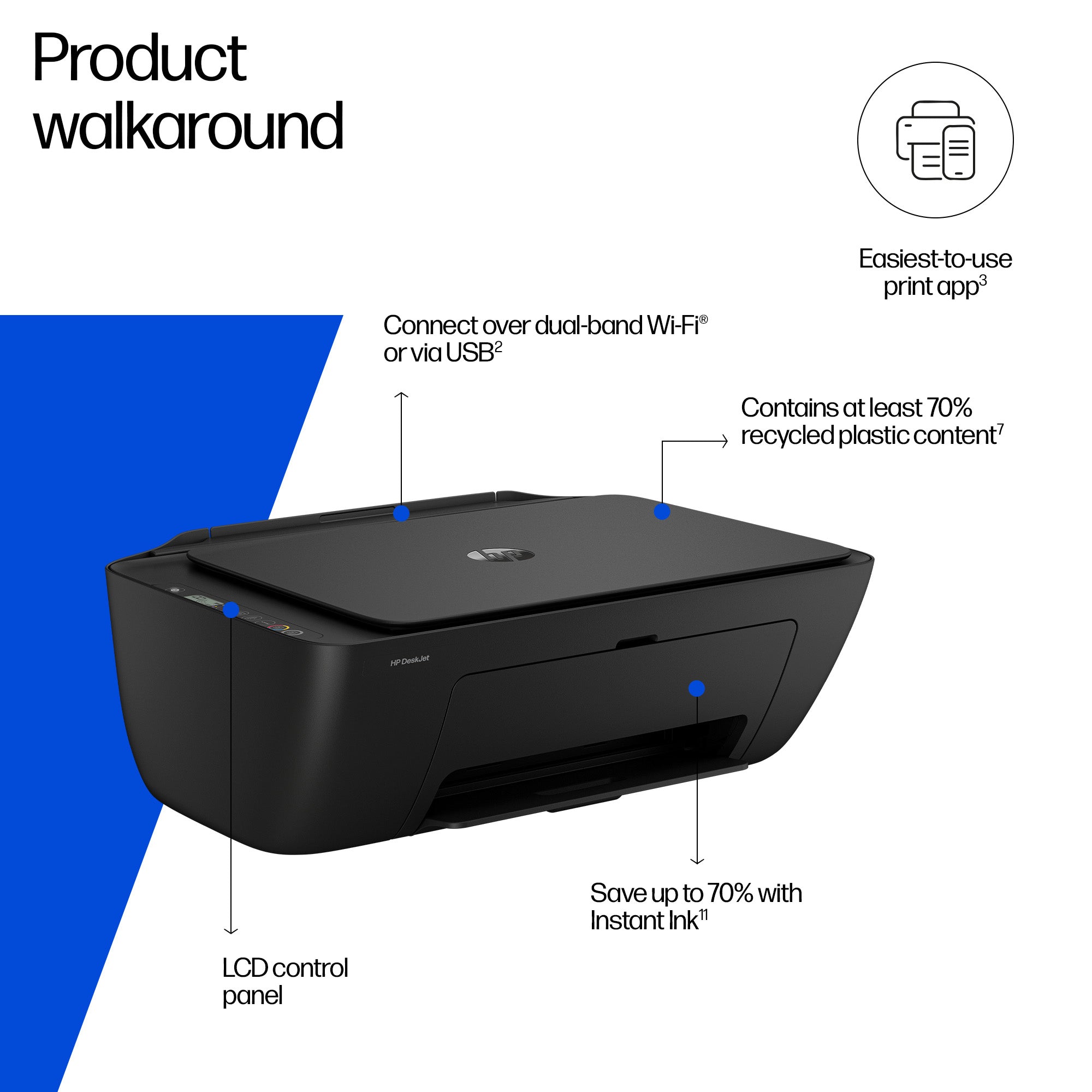HP DeskJet 2910 All-in-One Drucker 89F98B - Drucken, Kopieren, Scannen