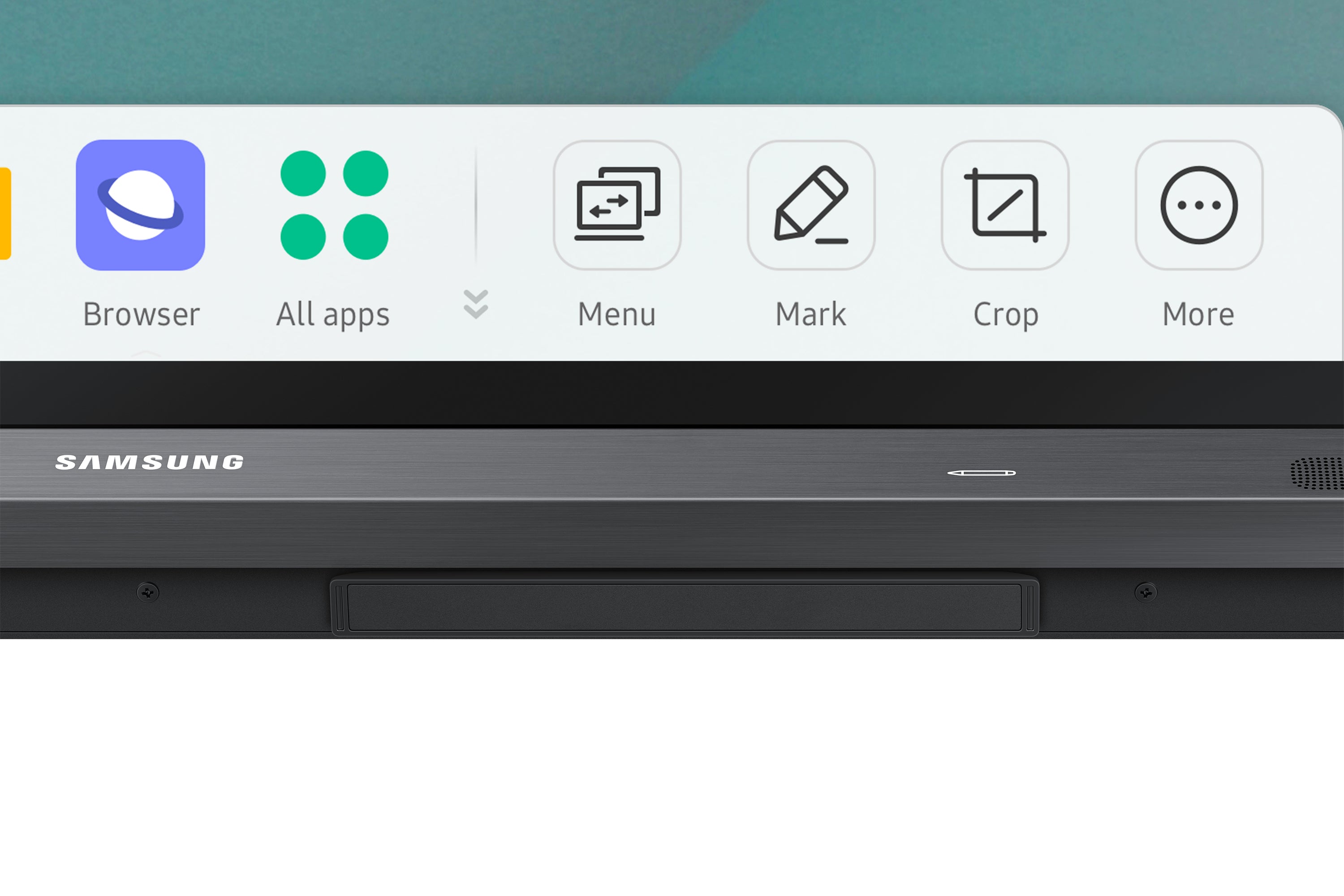 Samsung WA86C interactive whiteboard 2.18 m (86") 3840 x 2160 pixels Touchscreen Black LH86WACWLGCXEN