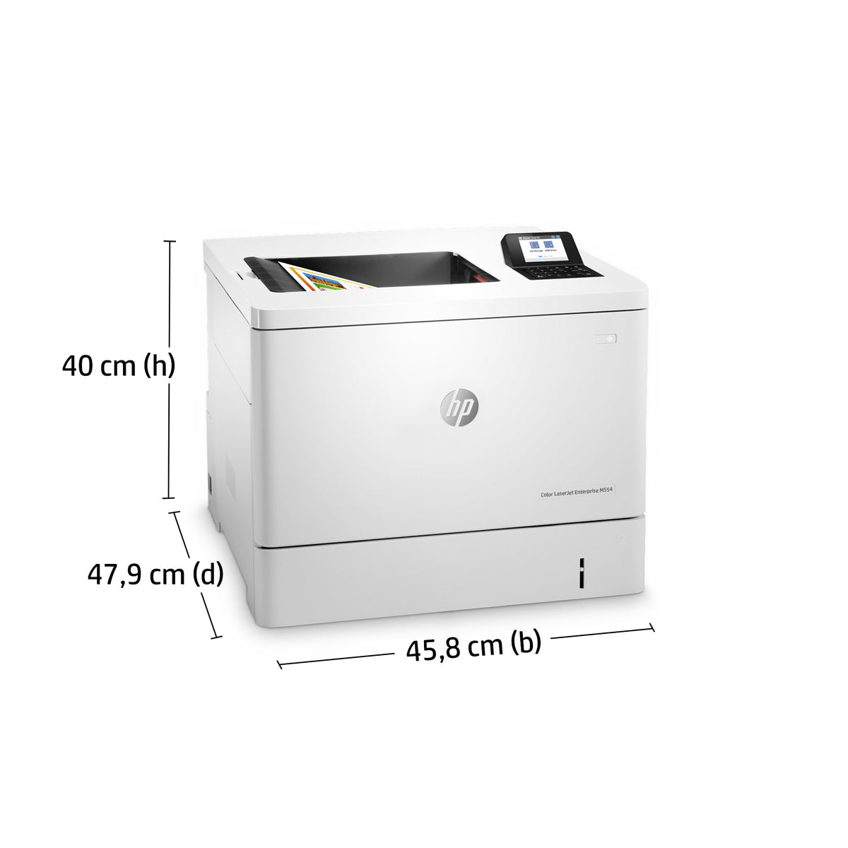 HP Color LaserJet Enterprise M554DN 7ZU81A – 33 S./Min Farblaserdrucker A4