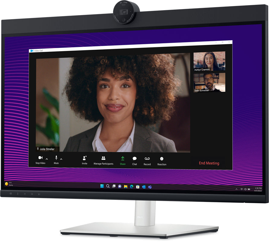 P2724DEB - 27 inch - Quad HD IPS LED Monitor - 2560x1440 - Pivot / HAS / RJ45 / USB-C / Webcam