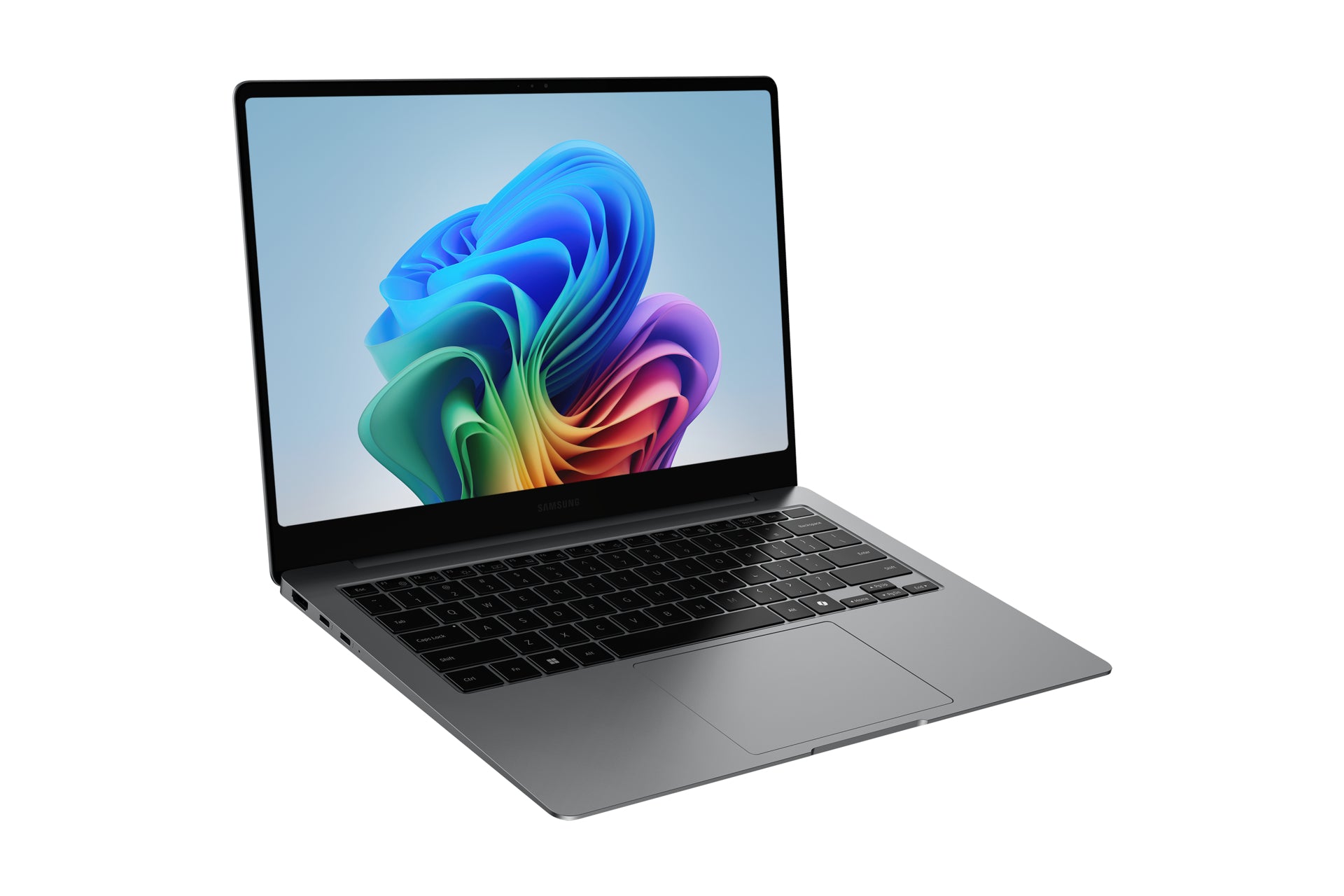 Samsung NP940XHAA-EXP Intel Core Ultra 7 256V Laptop 35,6 cm (14") Touchscreen WQXGA+ 16 GB LPDDR5x-SDRAM 512 GB SSD Wi-Fi 7 (802.11be) Windows 11 Home Grau NP940XHA-KG1NL