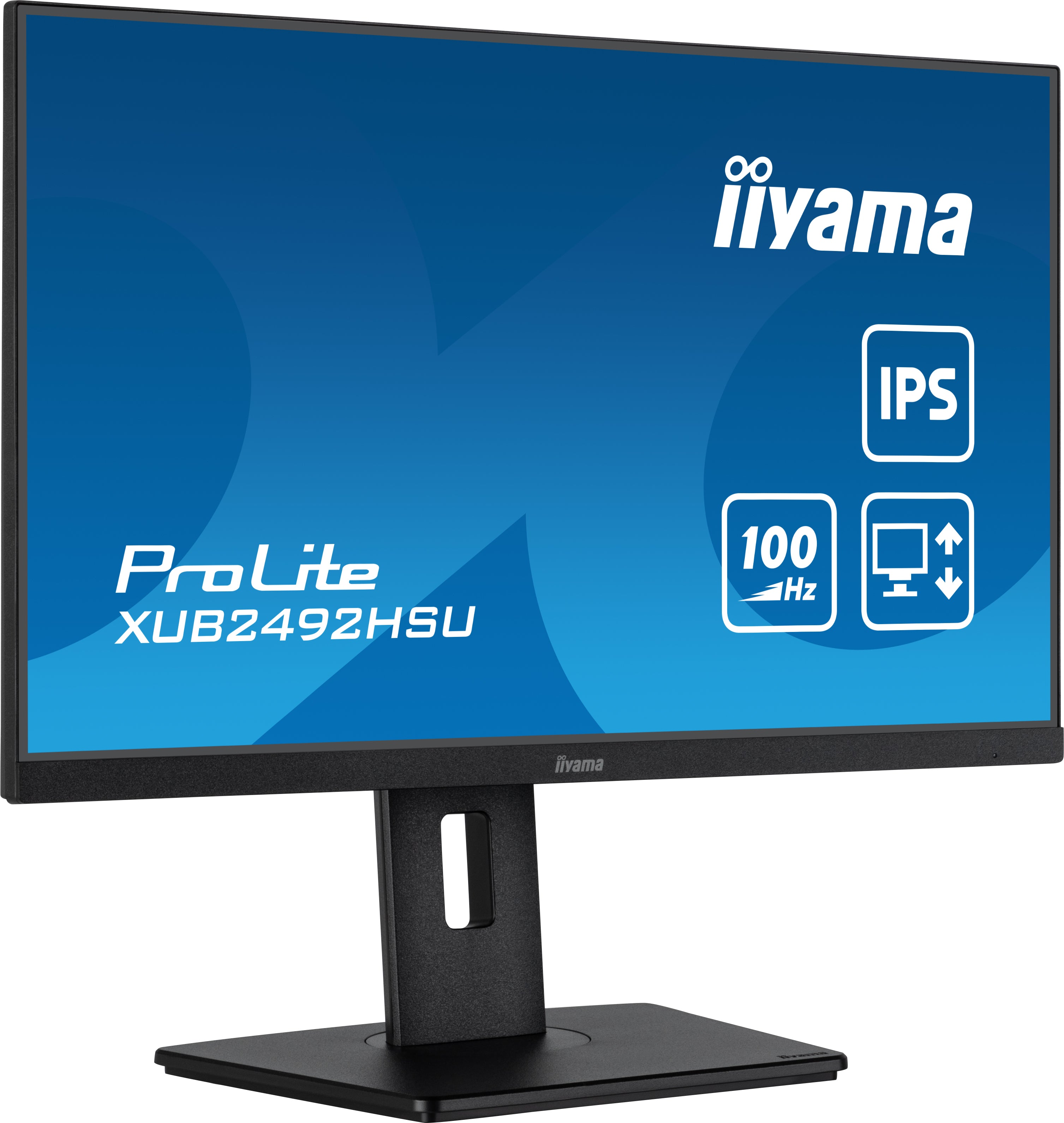 23,8", 1920 x 1080 @100Hz, 250 cd/m², 16:9, IPS ,  60,5cm