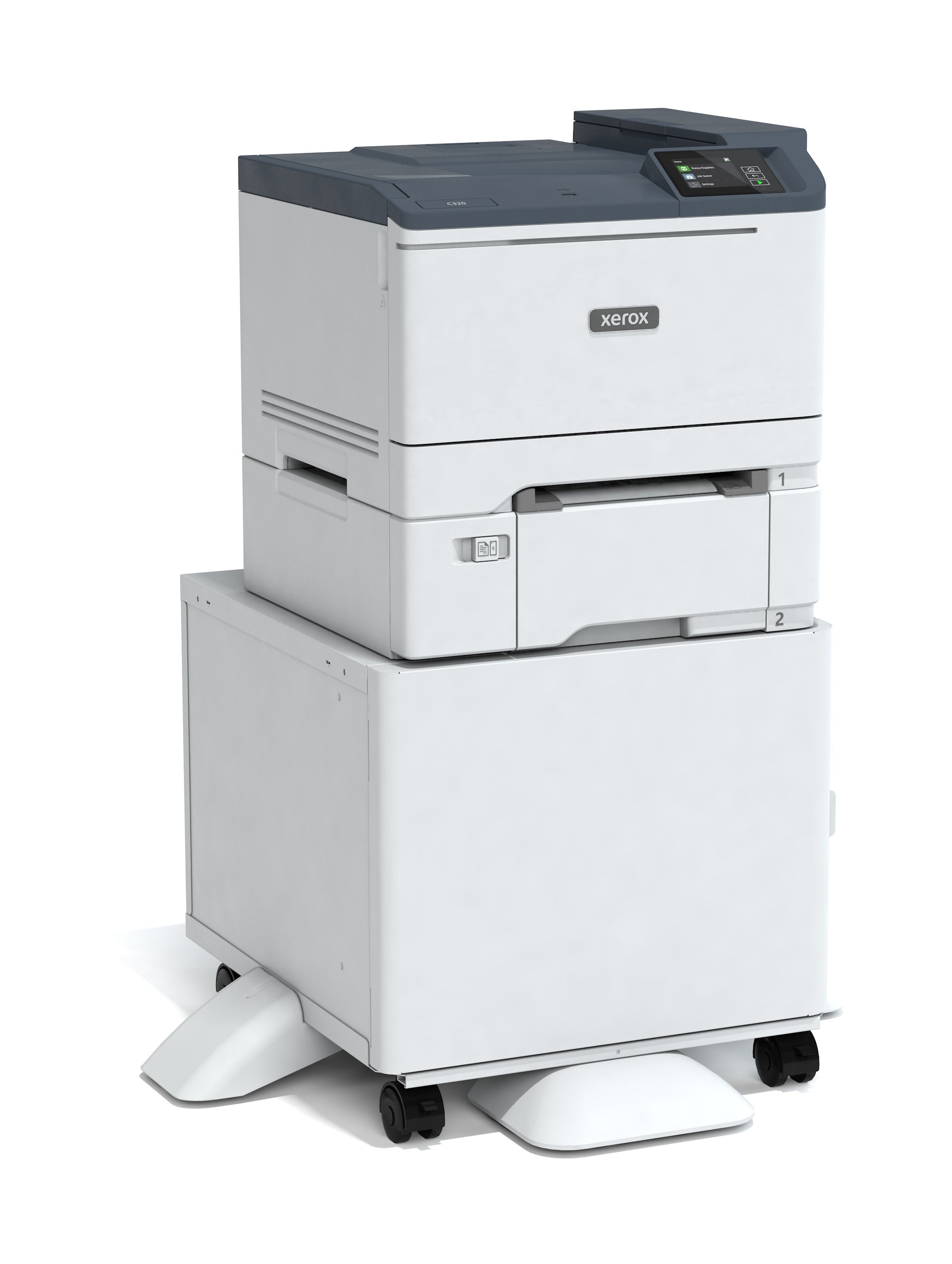 Xerox C320 A4 33 ppm kabelloser Duplexdrucker PS3 PCL5e6/6 2 Fächer insgesamt 251 Blatt