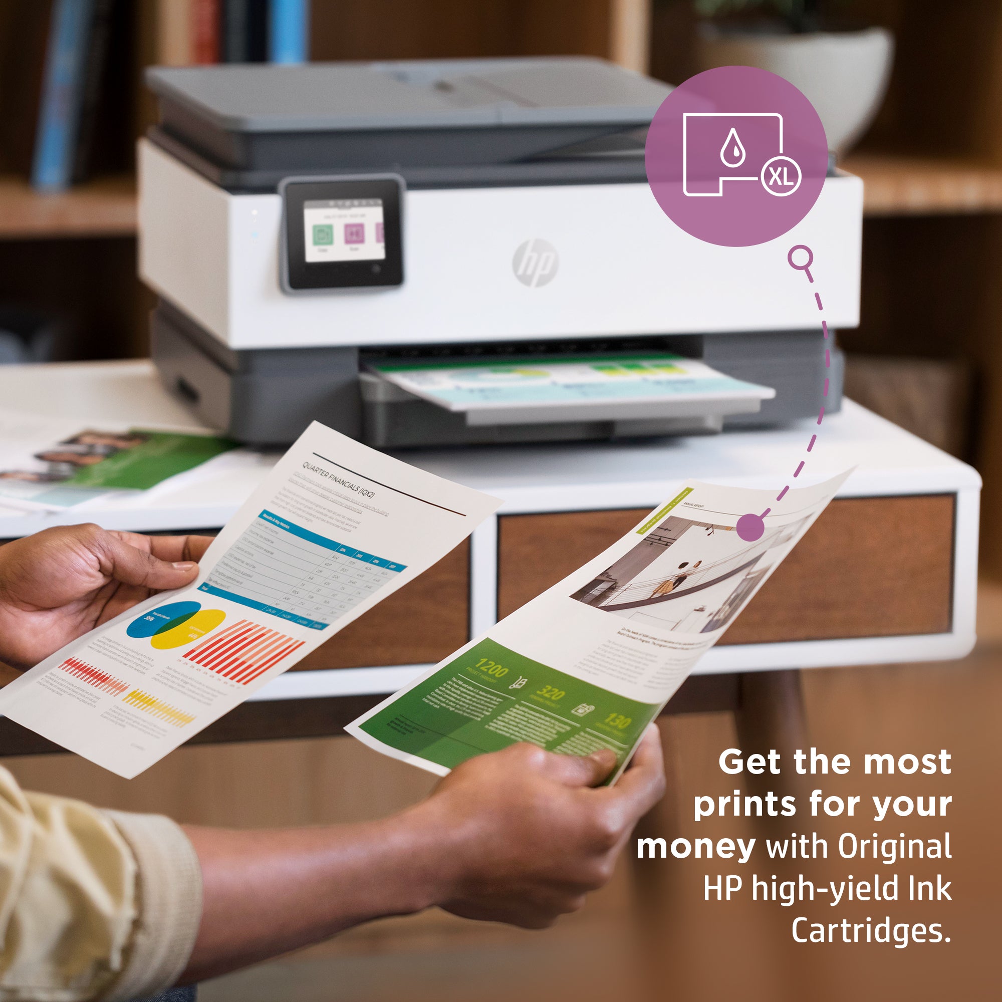 HP OfficeJet Pro 8024e Wireless All-in-One Farbe Drucker, Instant Ink; Beidseitiger Druck 229W8B#629