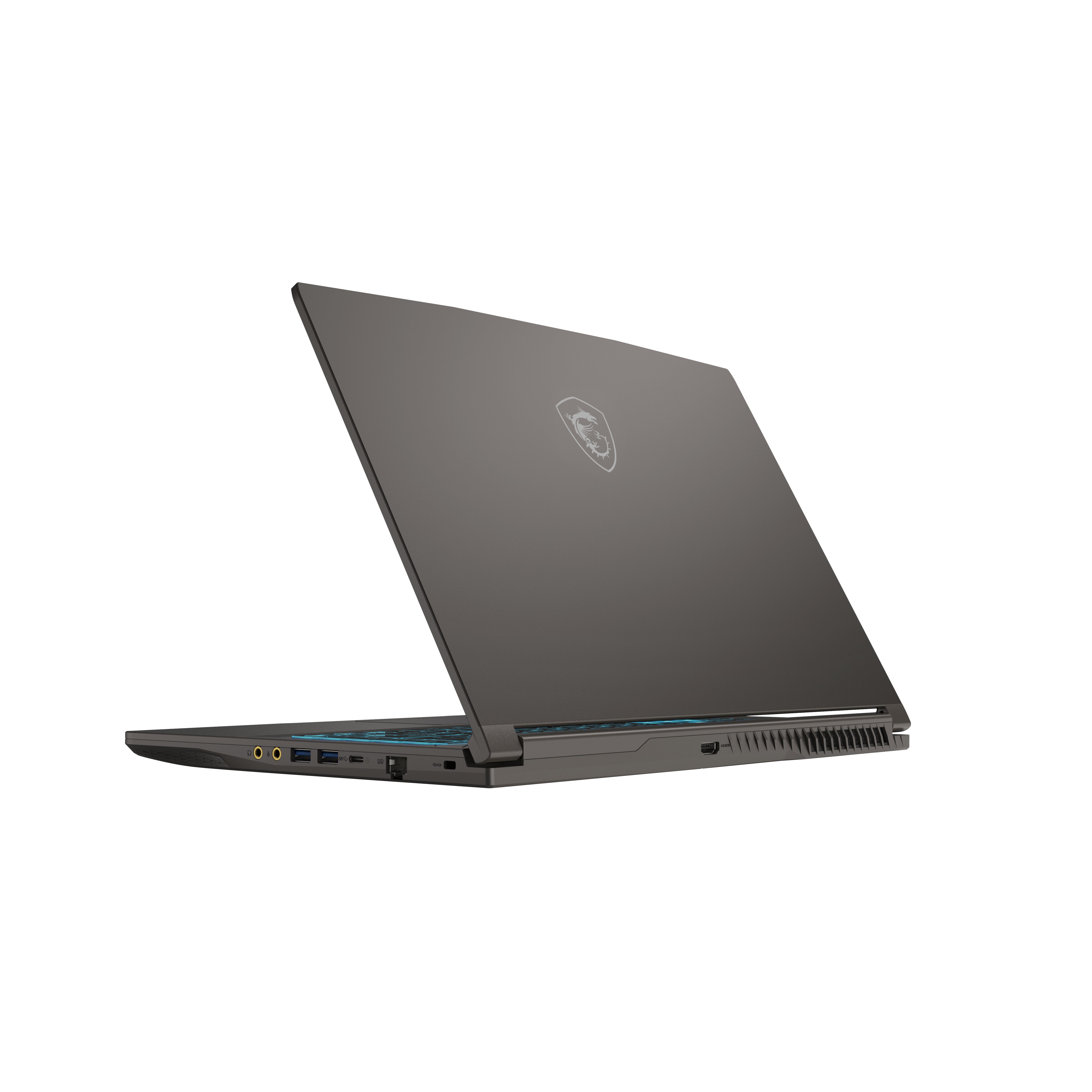 MSI Thin 15 B13UC-3073 Intel® Core™ i5 i5-13420H Laptop 39.6 cm (15.6") Full HD 16 GB DDR4-SDRAM 512 GB SSD NVIDIA GeForce RTX 3050 Wi-Fi 6E (802.11ax) Grey 0016R8-3073