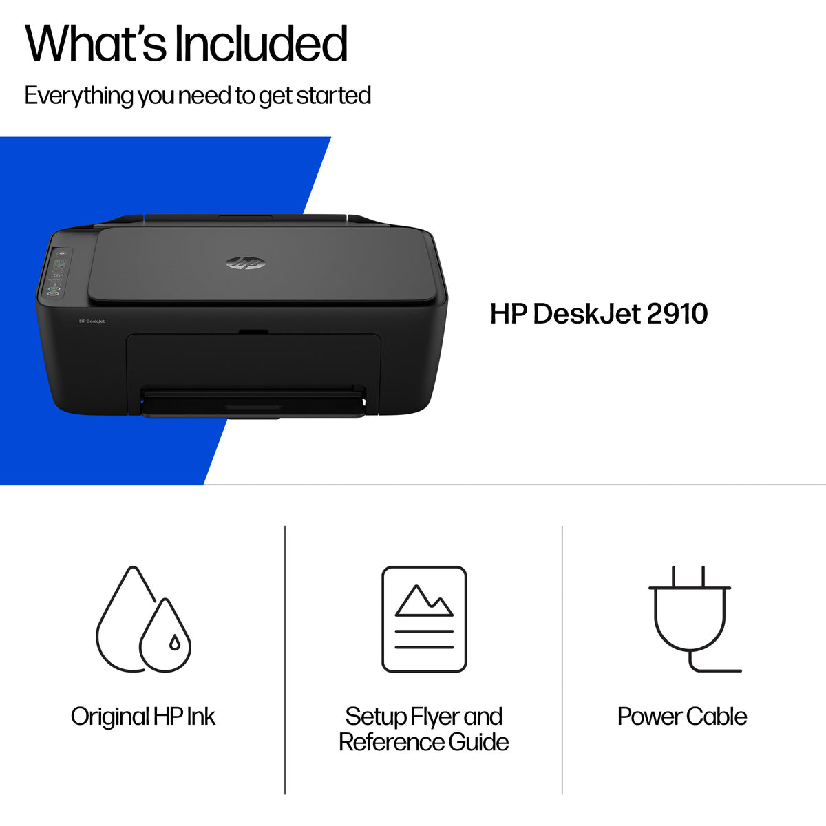 HP DeskJet 2910 All-in-One Drucker 89F98B - Drucken, Kopieren, Scannen