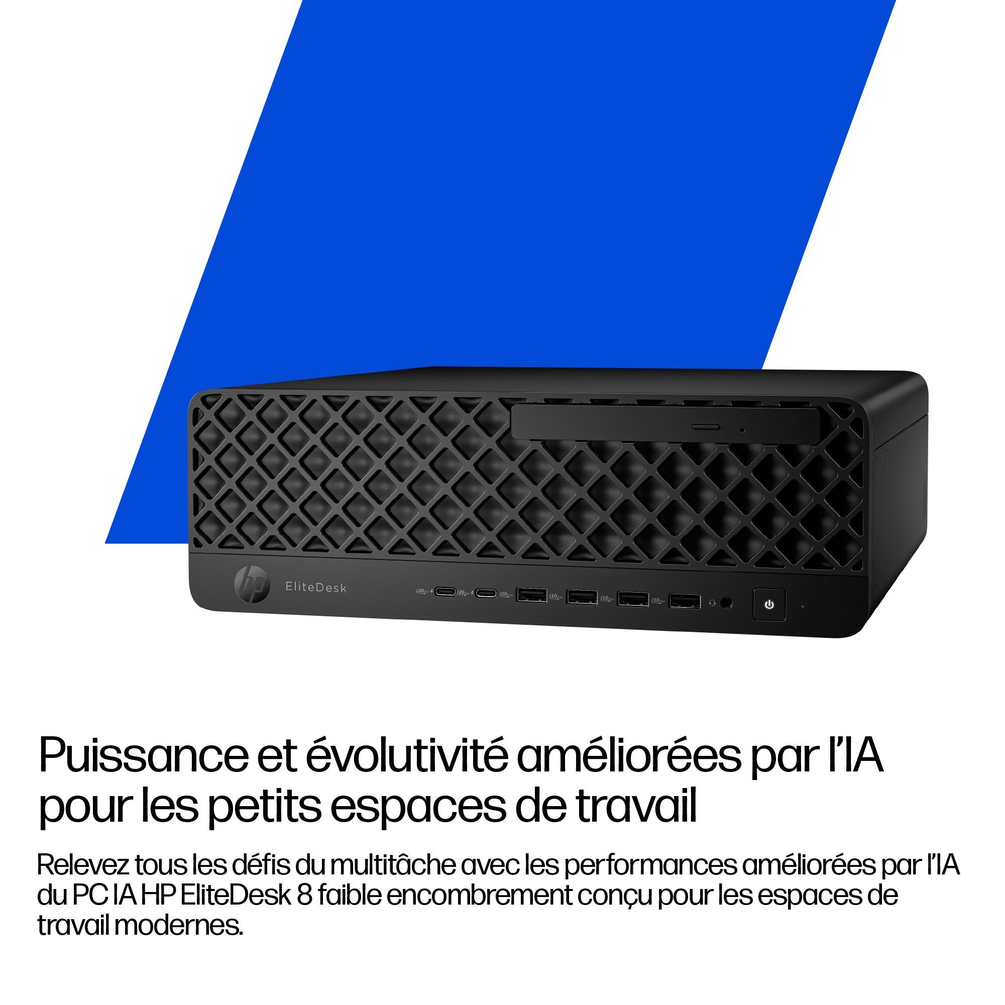 HP EliteDesk 8 G1i AI SFF Core Ultra 7 265 16GB 512GB Schwarz