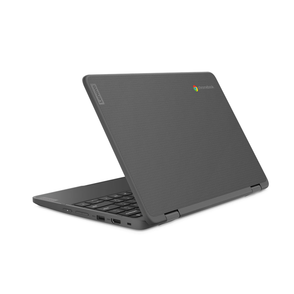 Lenovo 300e Yoga Chromebook Gen 4 MediaTek Kompanio 520 29,5 cm (11.6") Touchscreen HD 4 GB LPDDR4x-SDRAM 32 GB eMMC Wi-Fi 6 (802.11ax) ChromeOS Spanisch Grau