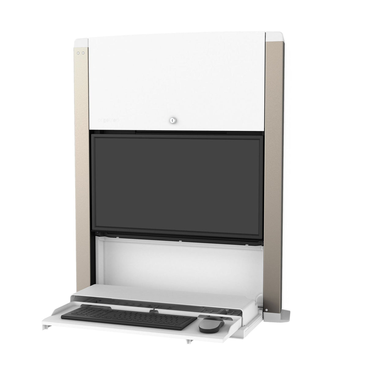 ERGOTRON Carefit zit-sta-cabine wit 61-367-030 - Compridis
