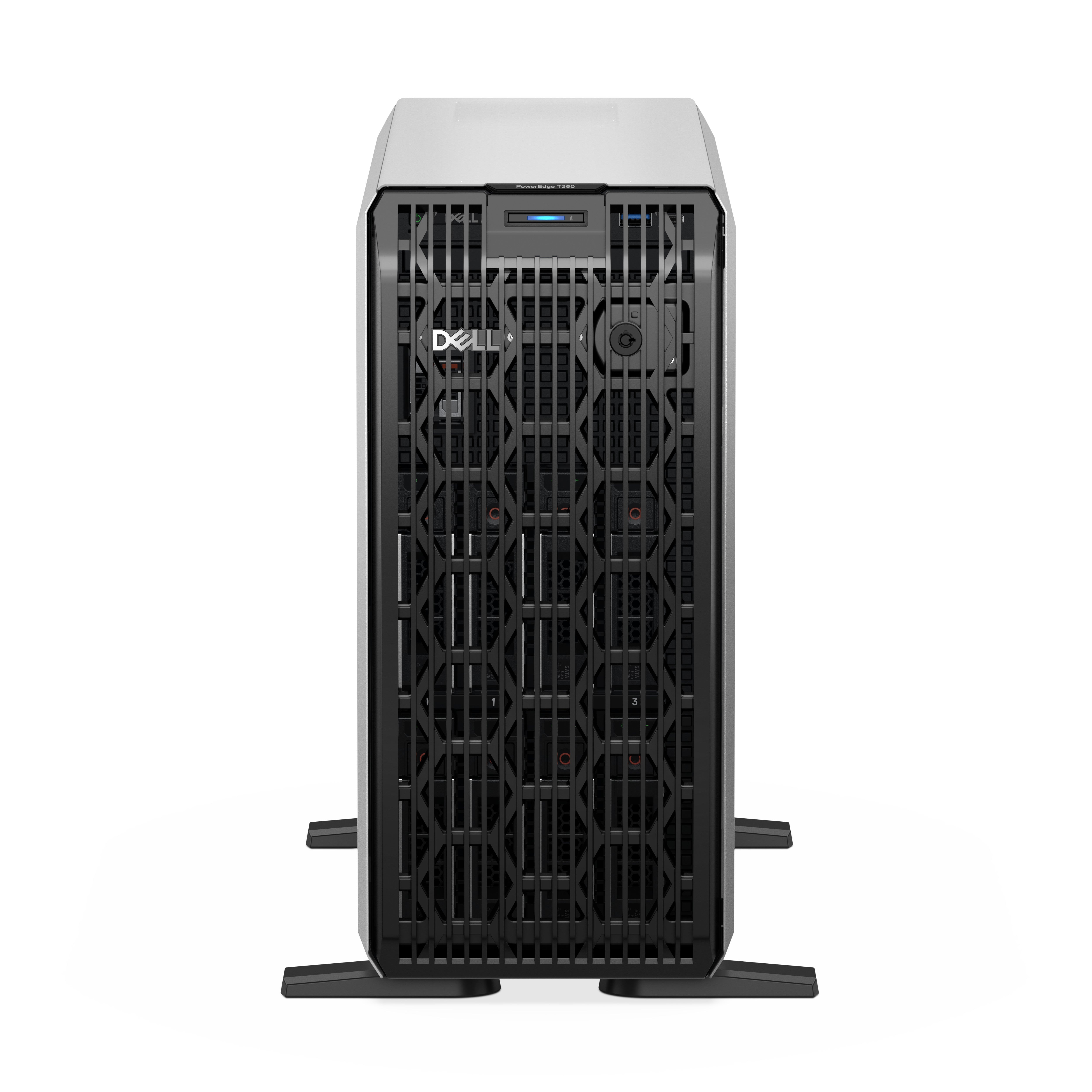PowerEdge T360 Server - Tower - Xeon E2436 5GHz - 16GB RAM - 480GB SSD - 1-Wege - Hot-Swap