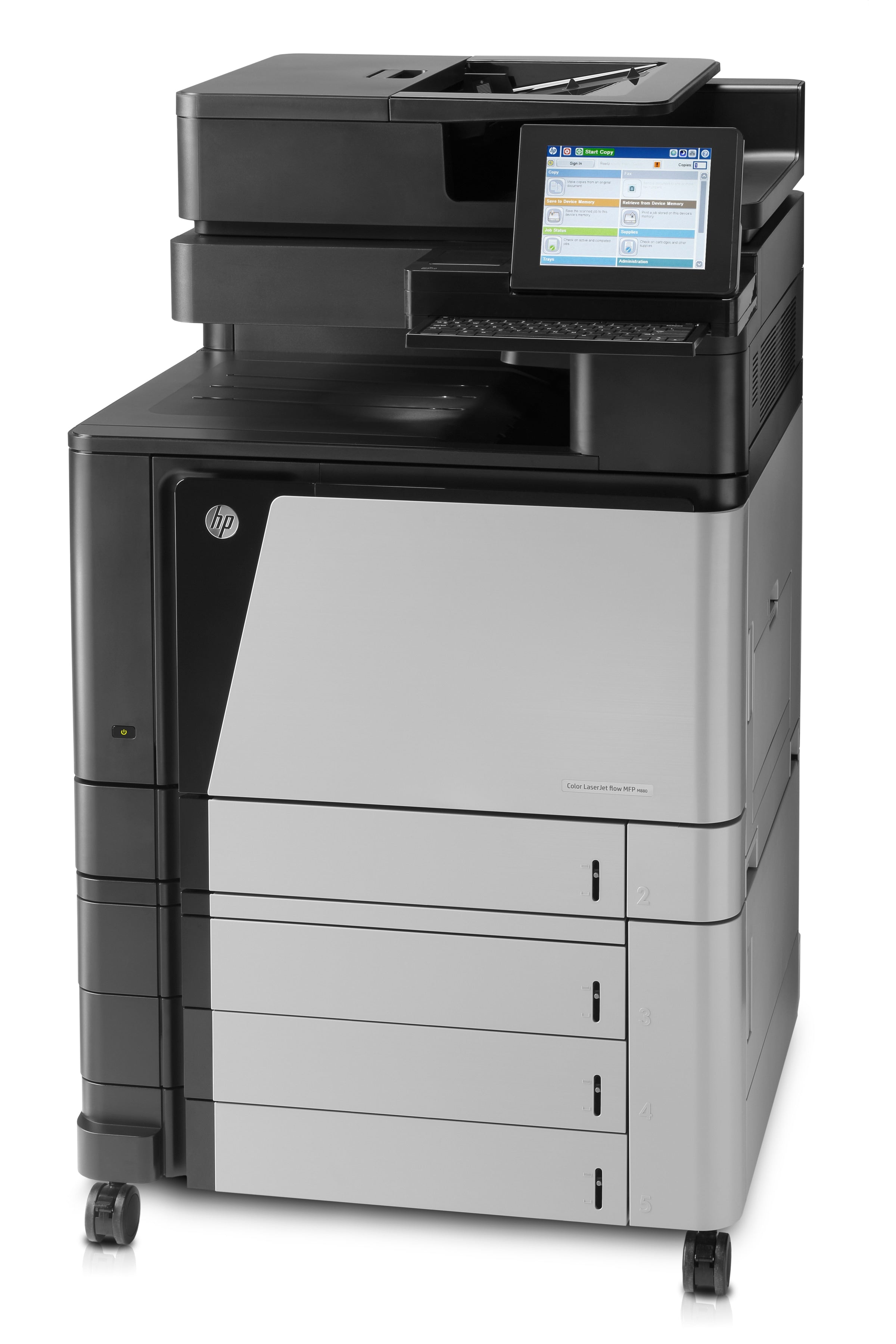 HP Color LaserJet Enterprise Flow LaserJet Enterprise Flow M880z Multifunction Farbe Drucker, Nur Ethernet; Kopierer, Scanner