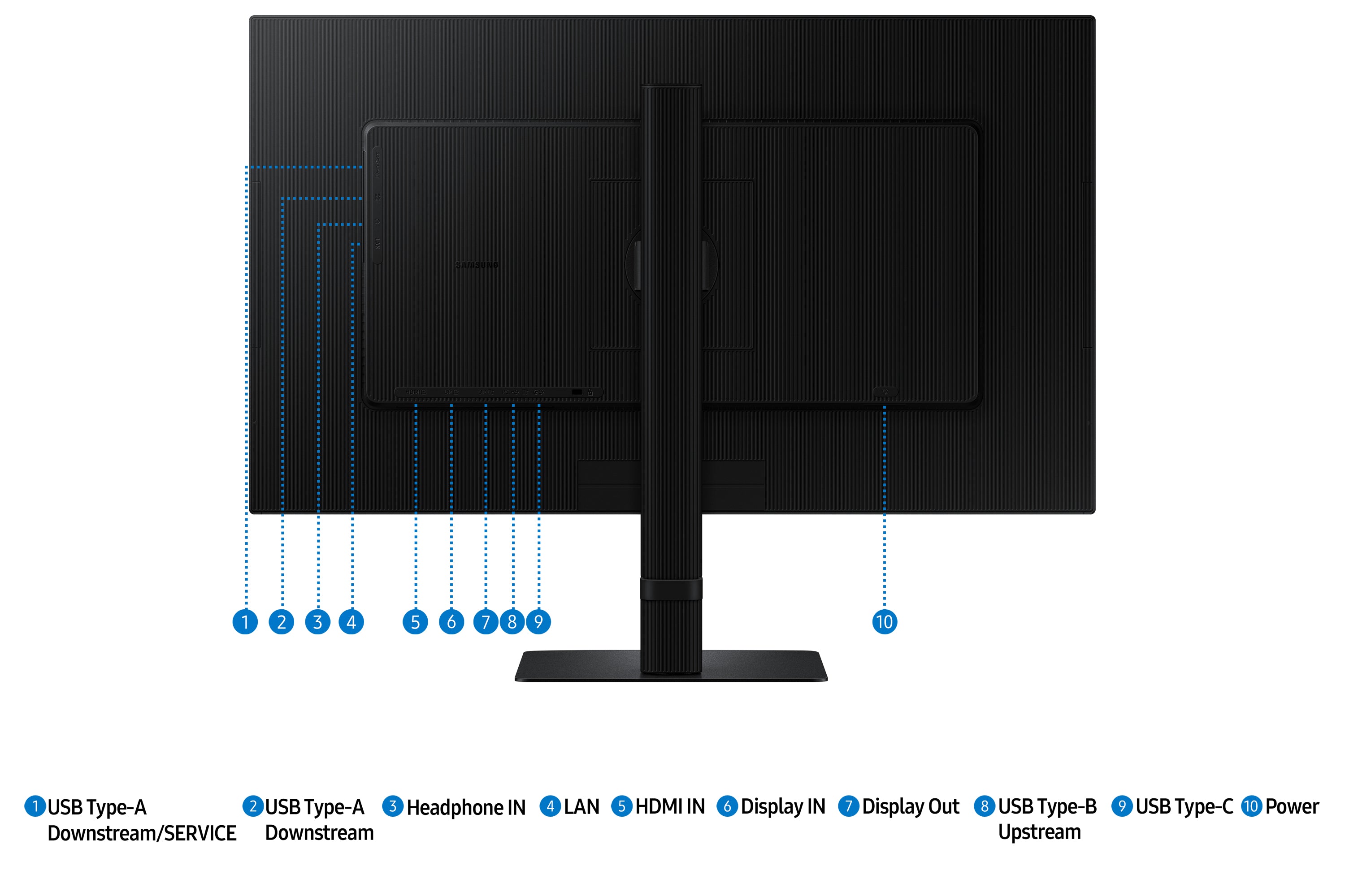 ViewFinity S6 - 27 Zoll - Quad HD IPS LED Monitor - 2560x1440 - 100Hz - Pivot / HAS / RJ45 / USB-C