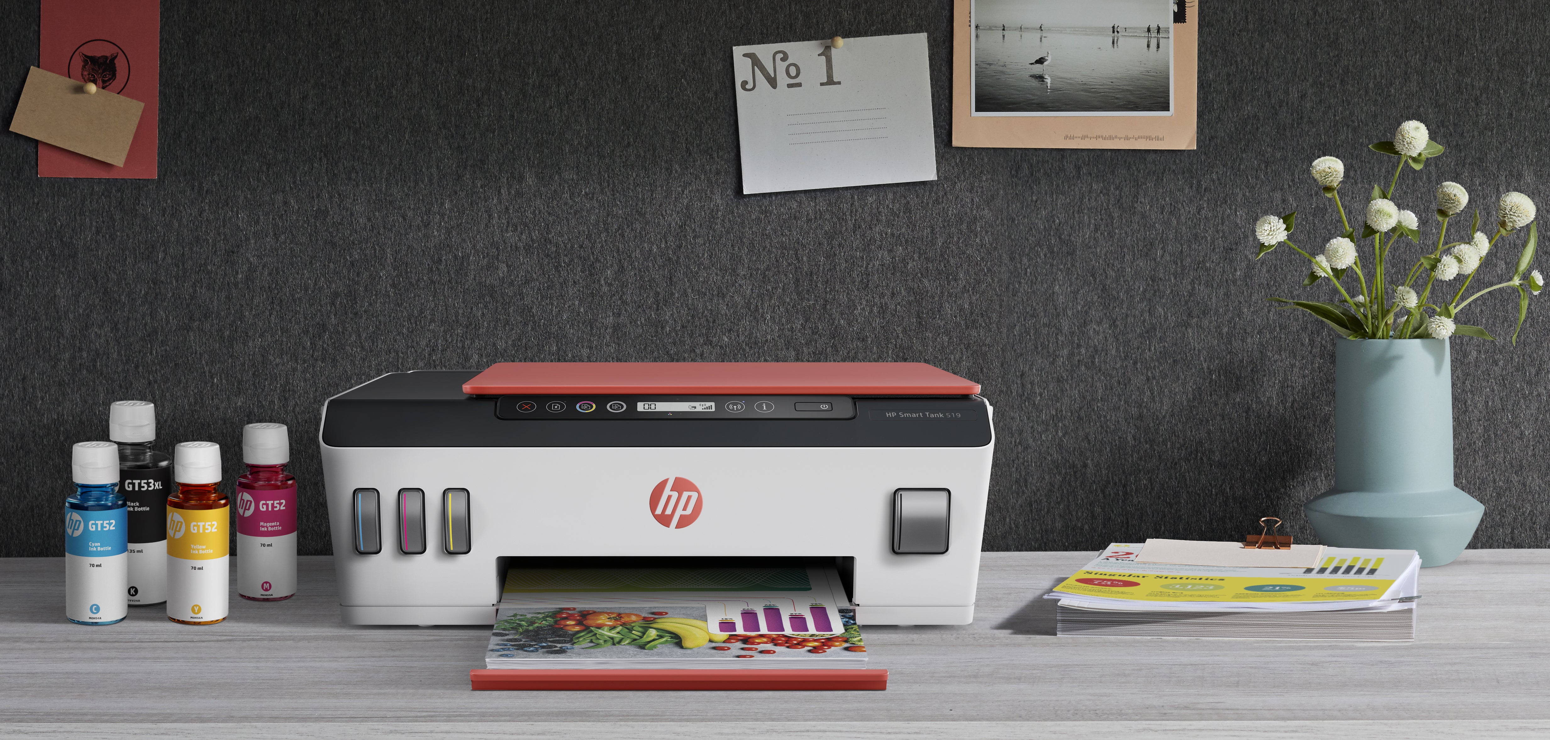 HP Smart Tank 519 Wireless All-in-One Thermal inkjet A4 4800 x 1200 DPI 11 ppm Wi-Fi 3YW73A#BEW