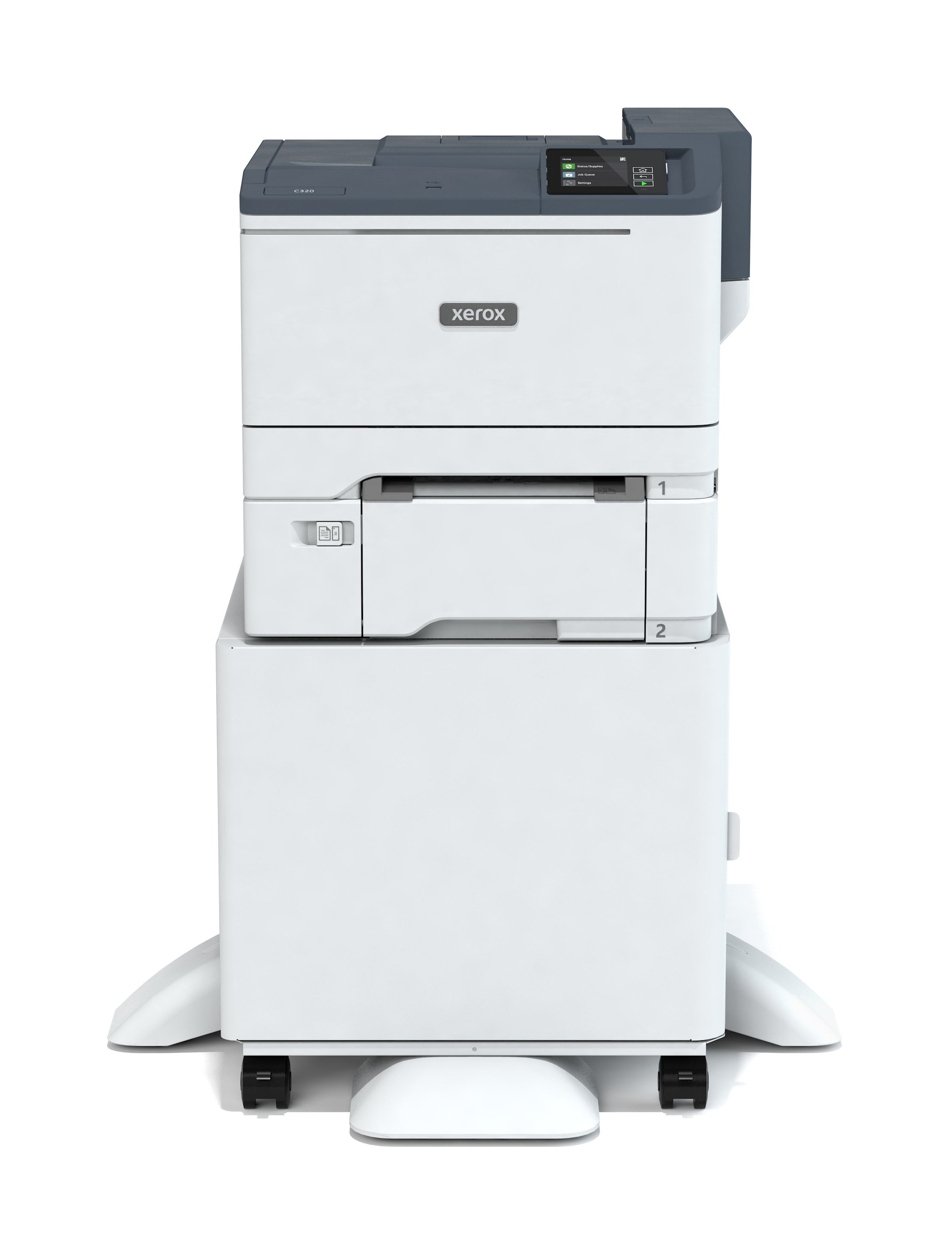 Xerox C320 A4 33 ppm kabelloser Duplexdrucker PS3 PCL5e6/6 2 Fächer insgesamt 251 Blatt