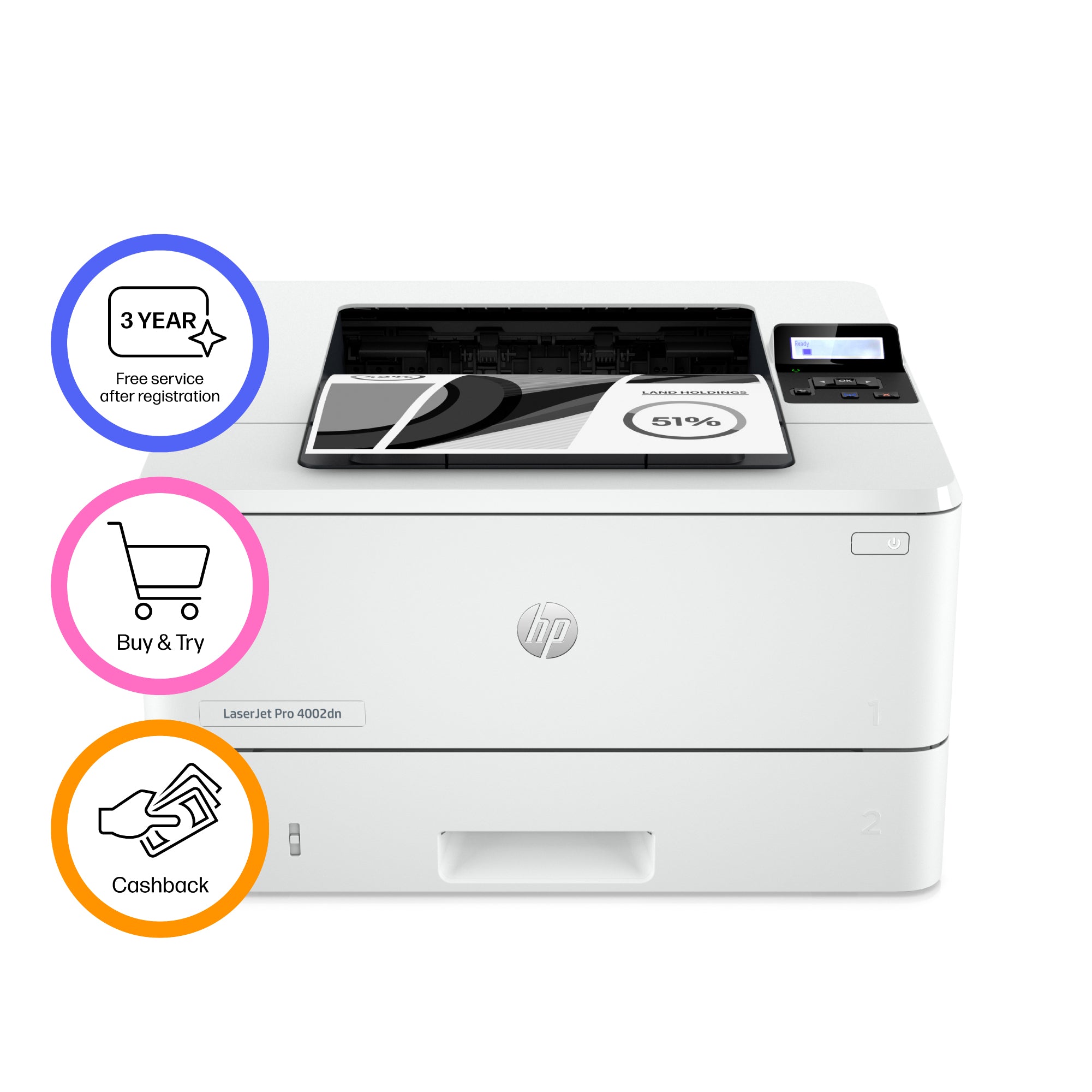 LaserJet Pro 4002dn Drucker