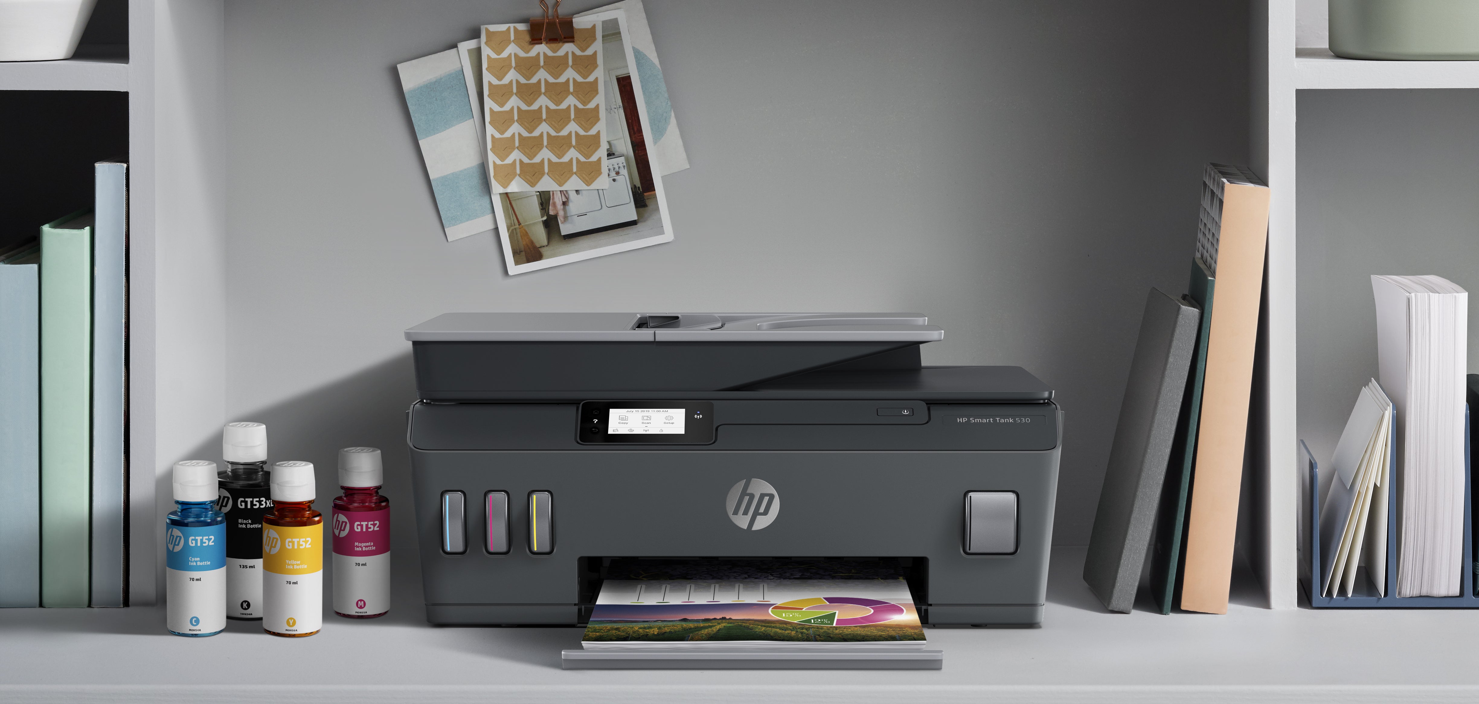 HP Smart Tank 530 Wireless All-in-One Thermal inkjet A4 4800 x 1200 DPI 11 ppm Wi-Fi 4SB24A