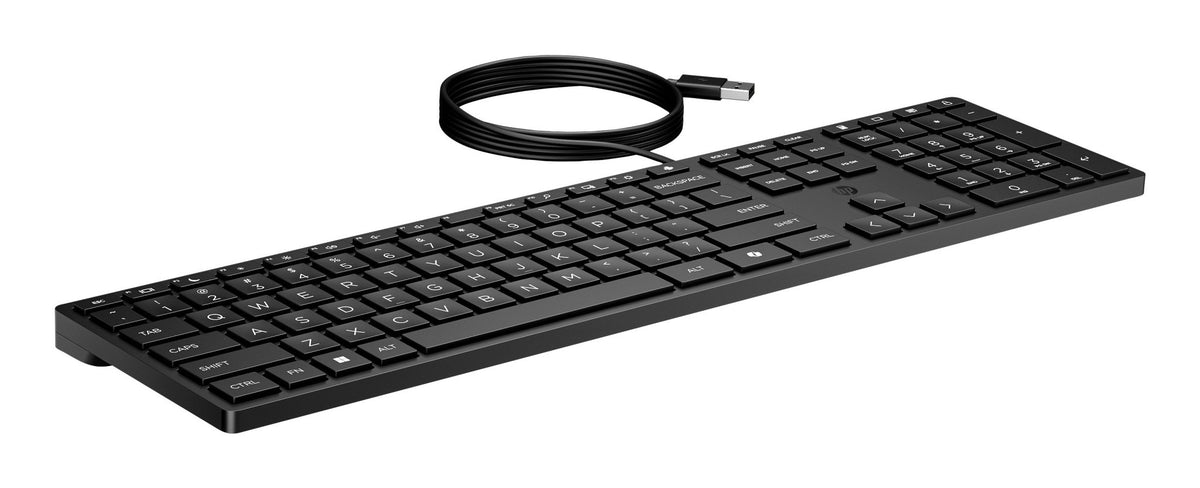 HP 320K Wired Keyboard QWERTY Portugees 9SR37AA#AB9 - Compridis
