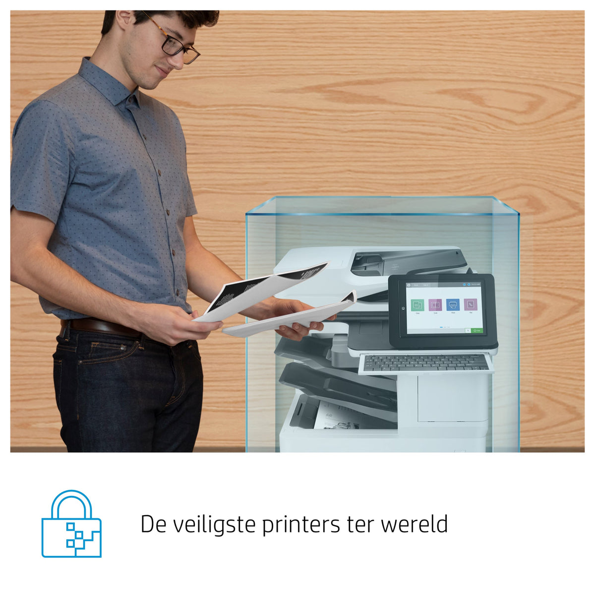 HP LaserJet Enterprise Flow MFP M635z 7PS99AB19 - Zwart-wit, 65 ppm - Compridis