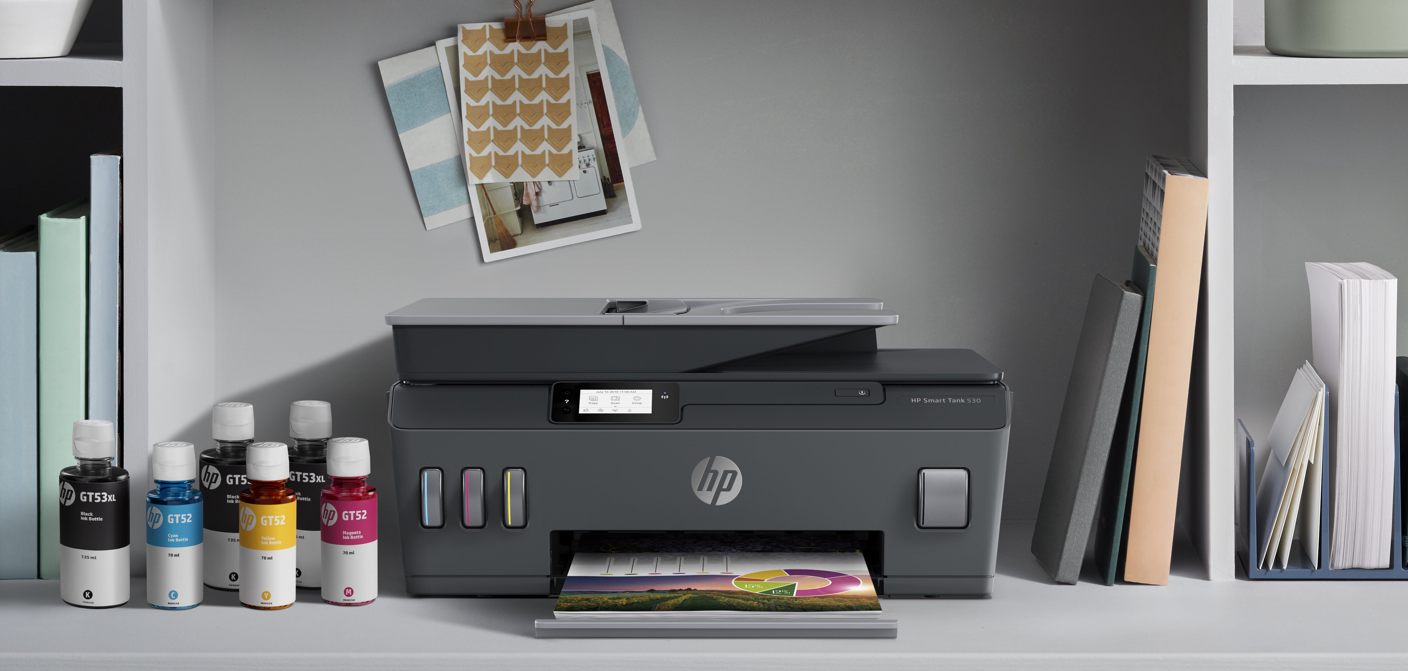 HP Smart Tank 530 AiO 4SB24ABEW - Compridis