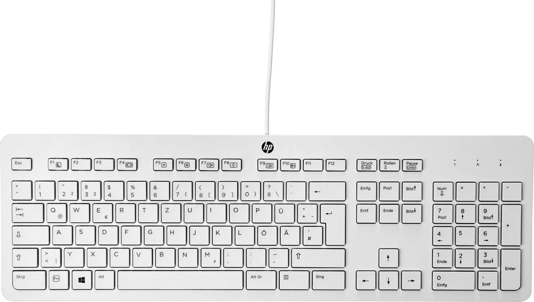 HP USB Business Slim Grijs Kb I QWERTY US int 911503 - L31 - Compridis