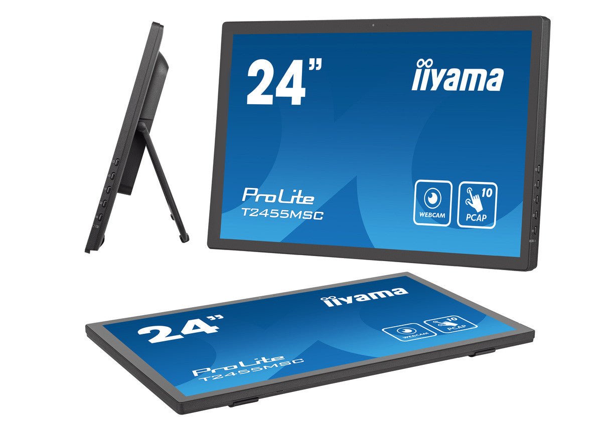 IIYAMA 24" IPS Optical Bonded pcap T2455MSC-B1 - Compridis
