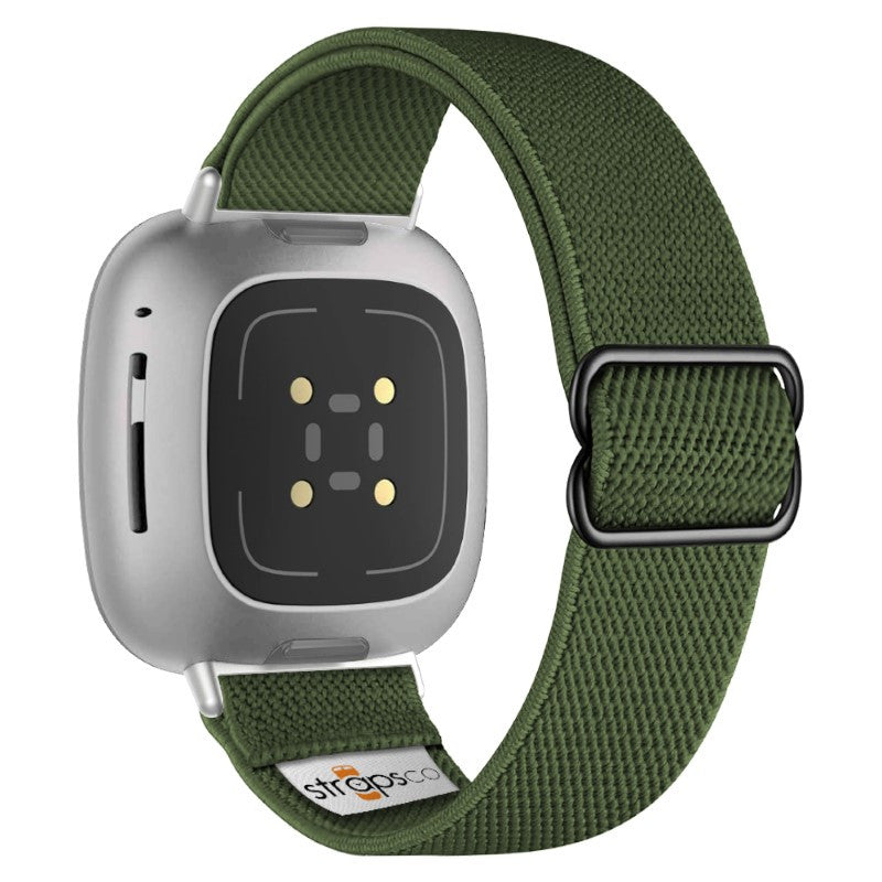FITBIT Versa 3 Soft Gold Aluminium/Olijf FB511GLOL