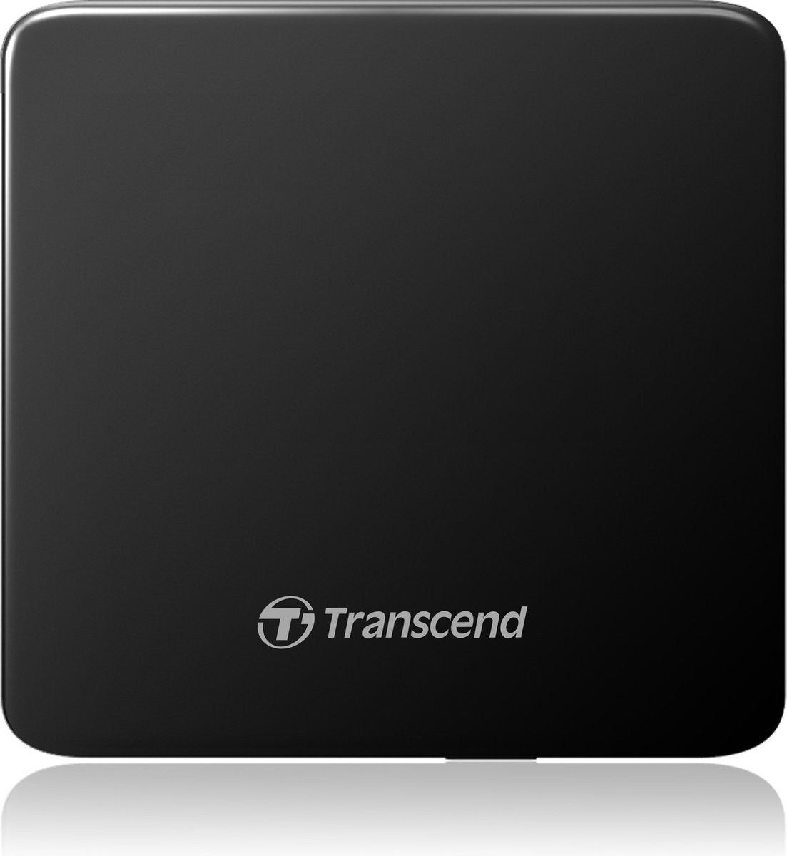 TRANSCEND Tragbarer 8x DVD Slim USB-Player, Schwarz TS8XDVDS-K