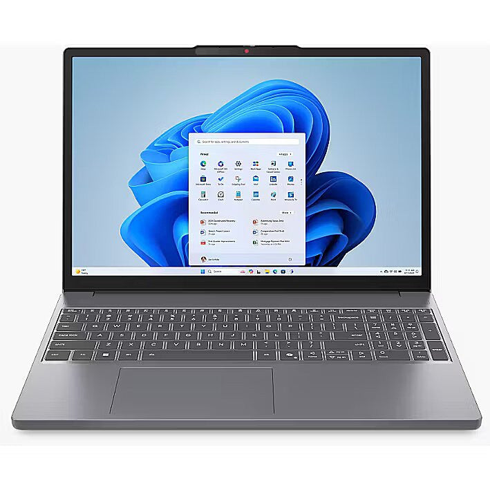 Lenovo IdeaPad Slim 3 15ARP10 AMD Ryzen™ 5 Laptop 38,9 cm (15.3") WUXGA 16 GB DDR5-SDRAM 512 GB SSD Wi-Fi 7 (802.11be) Windows 11 Home Deutsch Grau 83K7000SGE