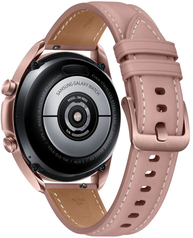 Samsung Galaxy Watch3 3,05 cm (1,2 Zoll) OLED 41 mm digitaler 360 x 360 Pixel Touchscreen Silber WiFi GPS