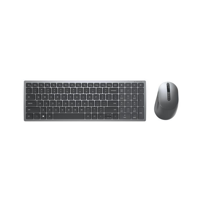 DELL Kabellose Tastatur und Maus für mehrere Geräte KM7120W-GY-INT