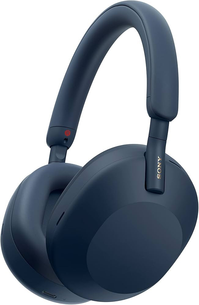 SONY Over-Ear-Kopfhörer mit Geräuschunterdrückung (Mitternachtsblau) WH1000XM5L.CE7