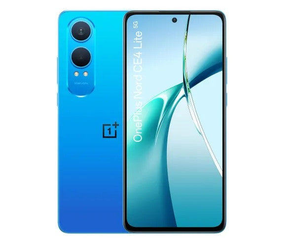 OnePlus Nord CE4 Lite 5G 16,9 cm (6.67") Hybride Dual-SIM Android 14 USB Typ-C 8 GB 256 GB 5110 mAh Blau 5011110198