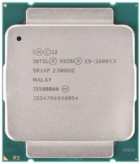 intel Xeon E5 - 2680V3 2,5 GHZ 30 MB L3-Cache 12-Kern-Prozessor SR1XP - Compridis