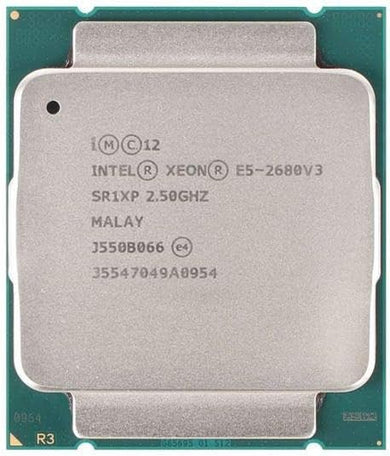 intel Xeon E5 - 2680V3 2,5 GHZ 30 MB L3-Cache 12-Kern-Prozessor SR1XP - Compridis