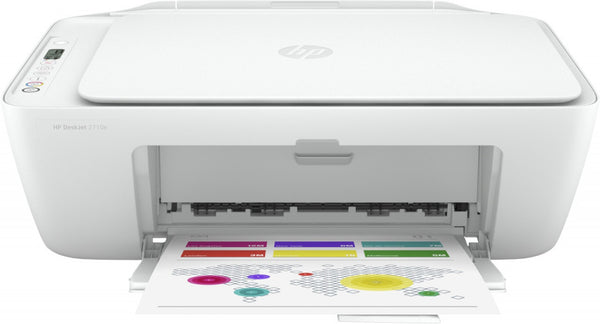 HP DeskJet HP 2710e All-in-One-Drucker, Farbe, Drucker für Zuhause, Drucken, Kopieren, Scannen, kabellos; HP+; Geeignet für HP Instant Ink; Drucken Sie von einem Telefon oder Tablet aus