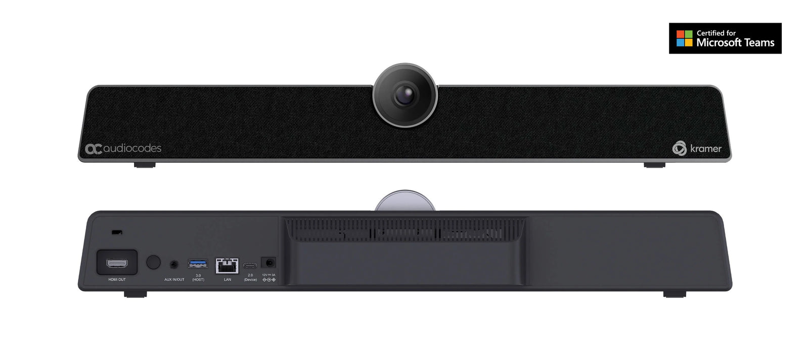 KRAMER Das MTR-Videobar-Bundle für kleine Räume und Gruppenräume KAC-BAR-81-B10
