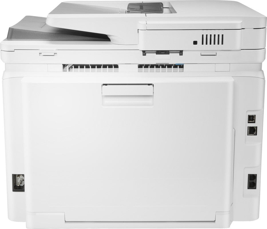 HP Color LaserJet Pro MFP M283fdn, Printen, kopiëren, scannen, faxen, Printen via USB-poort aan voorzijde; Scannen naar e-mail; Dubbelzijdig printen; ADF voor 50 vel ongekruld