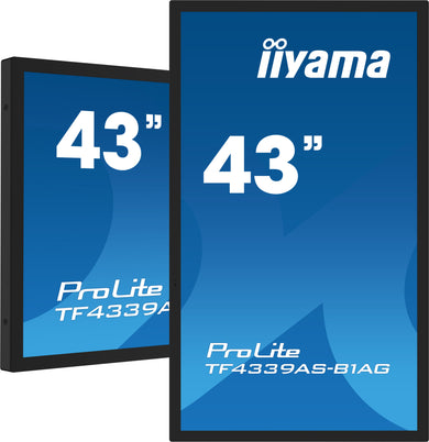 IIYAMA 43" Bonded pcap Anti-glare Bezel Free 40 TF4339AS-B1AG