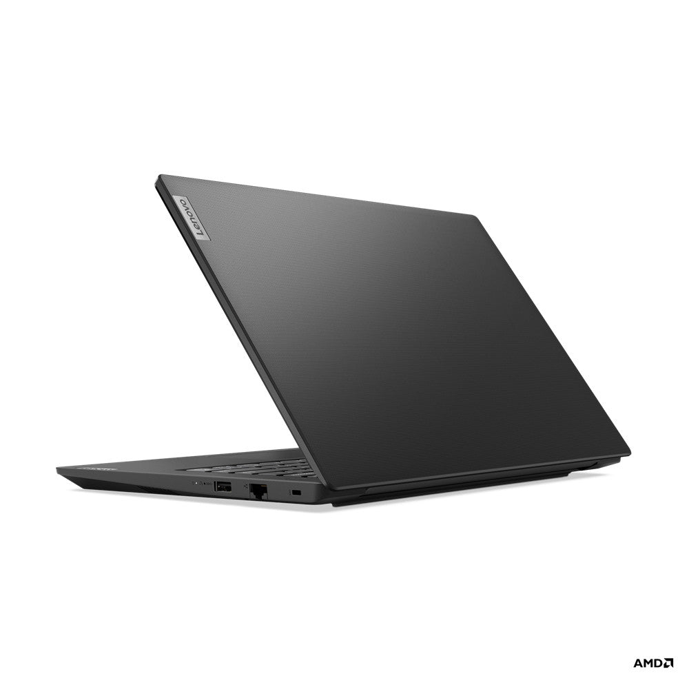 Lenovo V14 G4 AMN AMD Ryzen™ 5 7520U Laptop 35,6 cm (14") Full HD 16 GB LPDDR5-SDRAM 256 GB SSD Wi-Fi 5 (802.11ac) Windows 11 Pro UK Englisch Schwarz