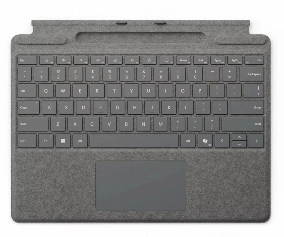 MICROSOFT Surface Pro 10/11 Type Cover Platina QWERTY US 8XB - 00192 - Compridis