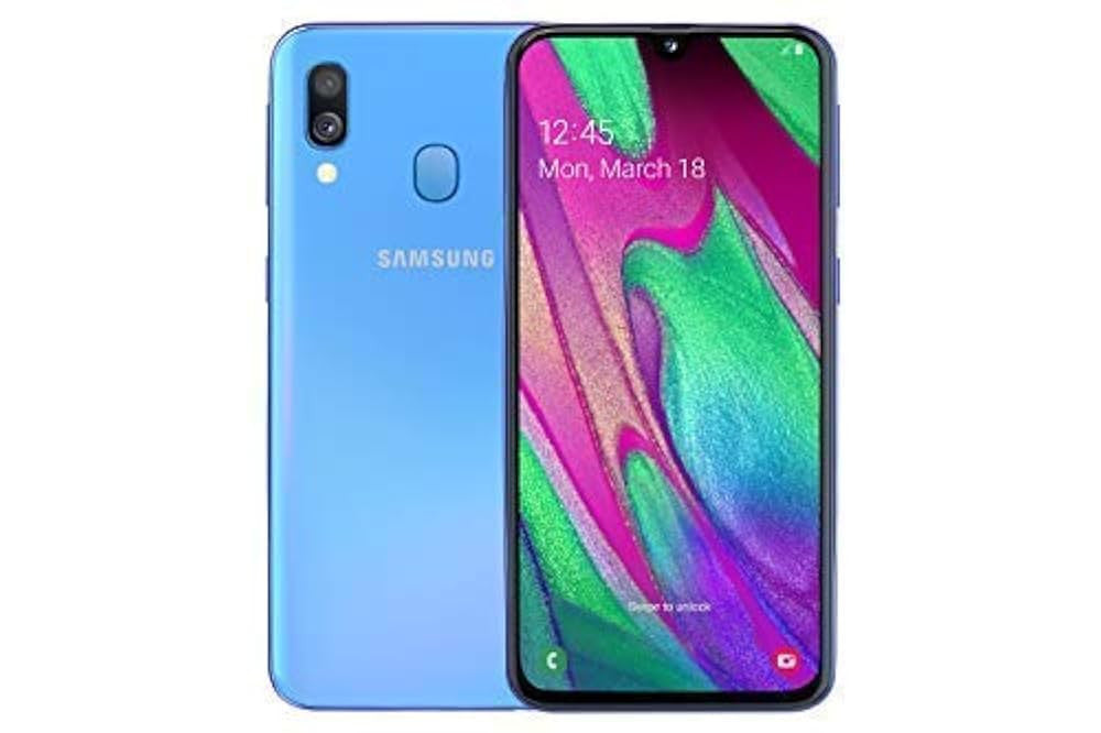 Samsung Galaxy A40 15 cm (5.9") Dual-SIM Android 9.0 4G USB Typ-C 4 GB 64 GB 3100 mAh Blau SM-A405BLUE