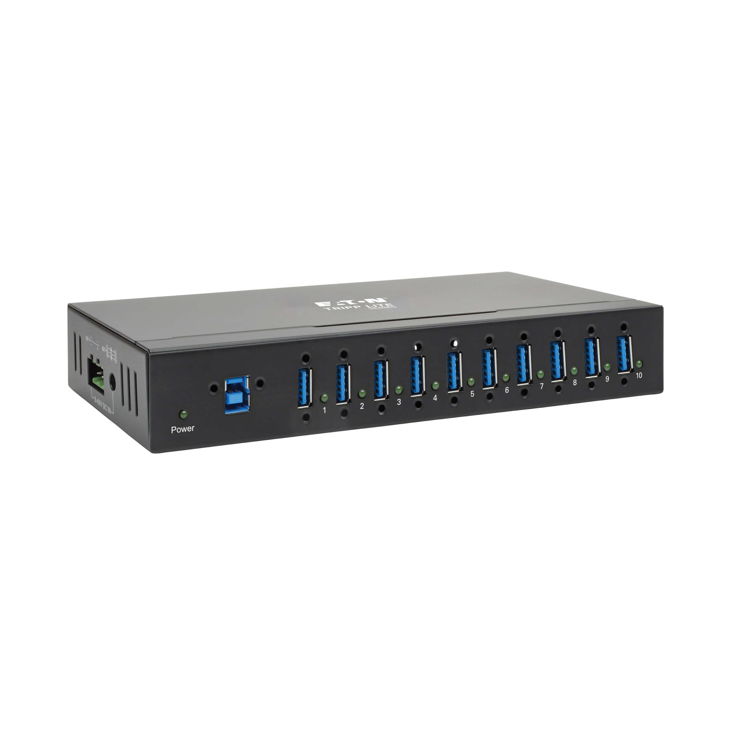 EATON 10-Port-USB-3.X-Hub (5 Gbit/s) in Industriequalität U360-010-IND