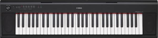 YAMAHA B Digitalpiano Schwarz Inkl. Netzteil NP-12