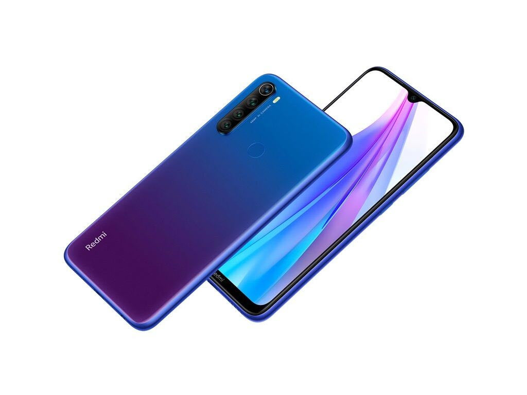 Xiaomi Redmi Note 8T 16 cm (6.3") Dual-SIM 4G USB Typ-C 4 GB 64 GB 4000 mAh Blau MZB8479EU