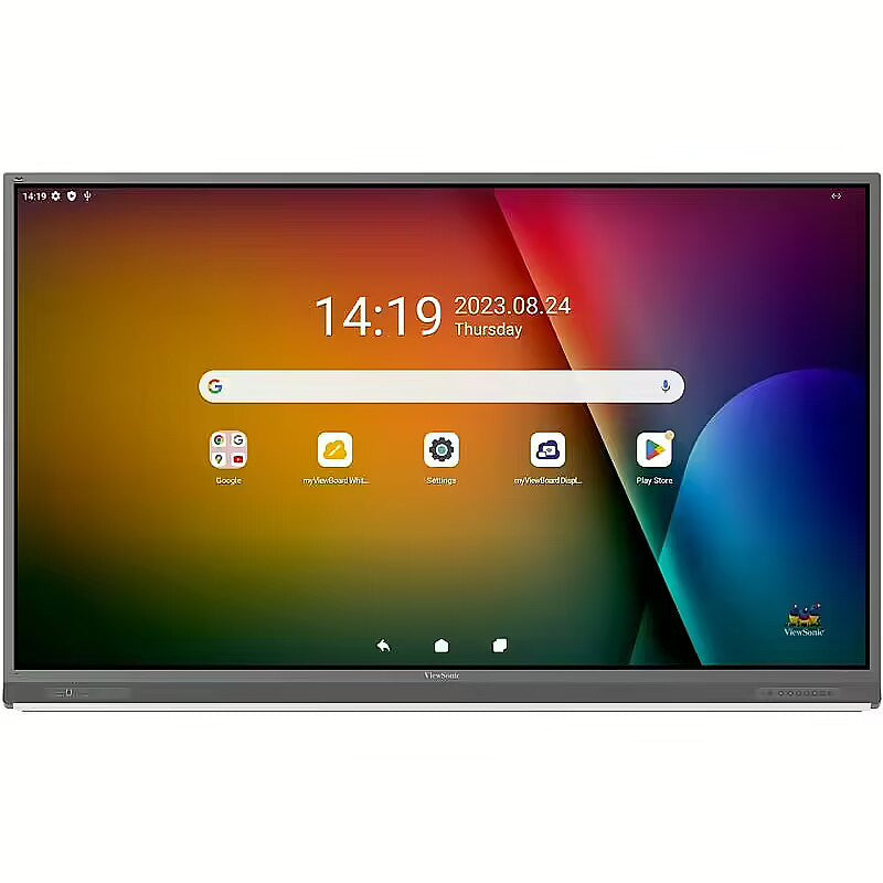 Viewsonic IFP8652-2F Interaktives Whiteboard 2,18 m (86") 3840 x 2160 Pixel Touchscreen Schwarz HDMI