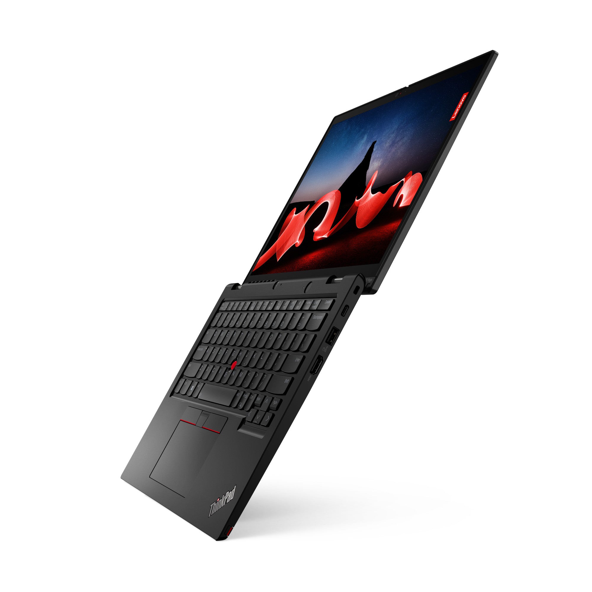 Lenovo ThinkPad L13 Yoga Gen 4 (Intel) Intel® Core™ i7 i7-1355U Hybrid (2-in-1) 33,8 cm (13.3") Touchscreen WUXGA 16 GB LPDDR5-SDRAM 512 GB SSD Wi-Fi 6 (802.11ax) Windows 11 Pro UK Englisch Schwarz