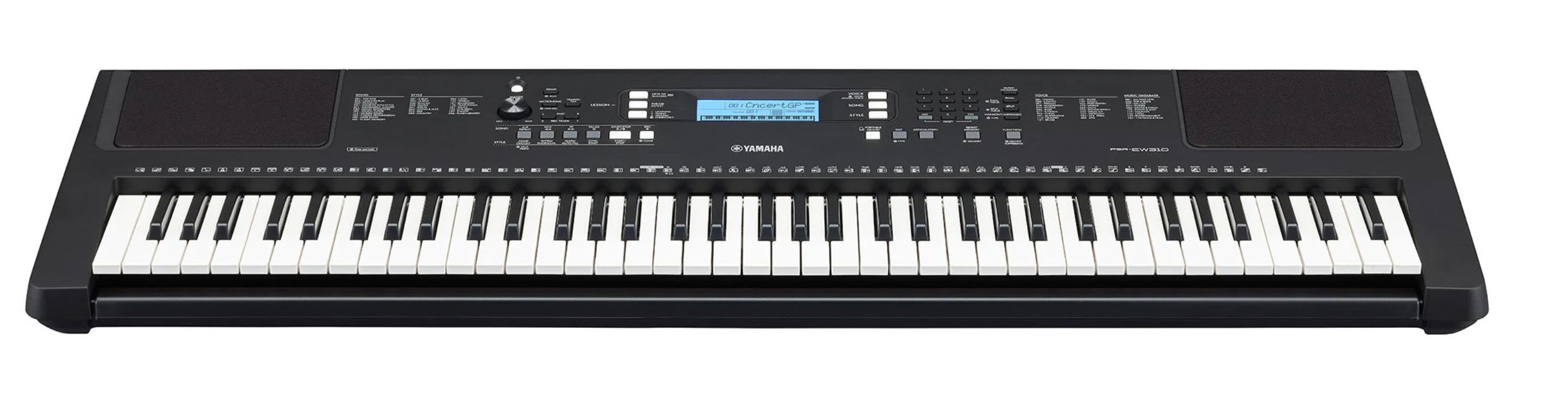 YAMAHA Tastatur (Schwarz) PSR-EW310